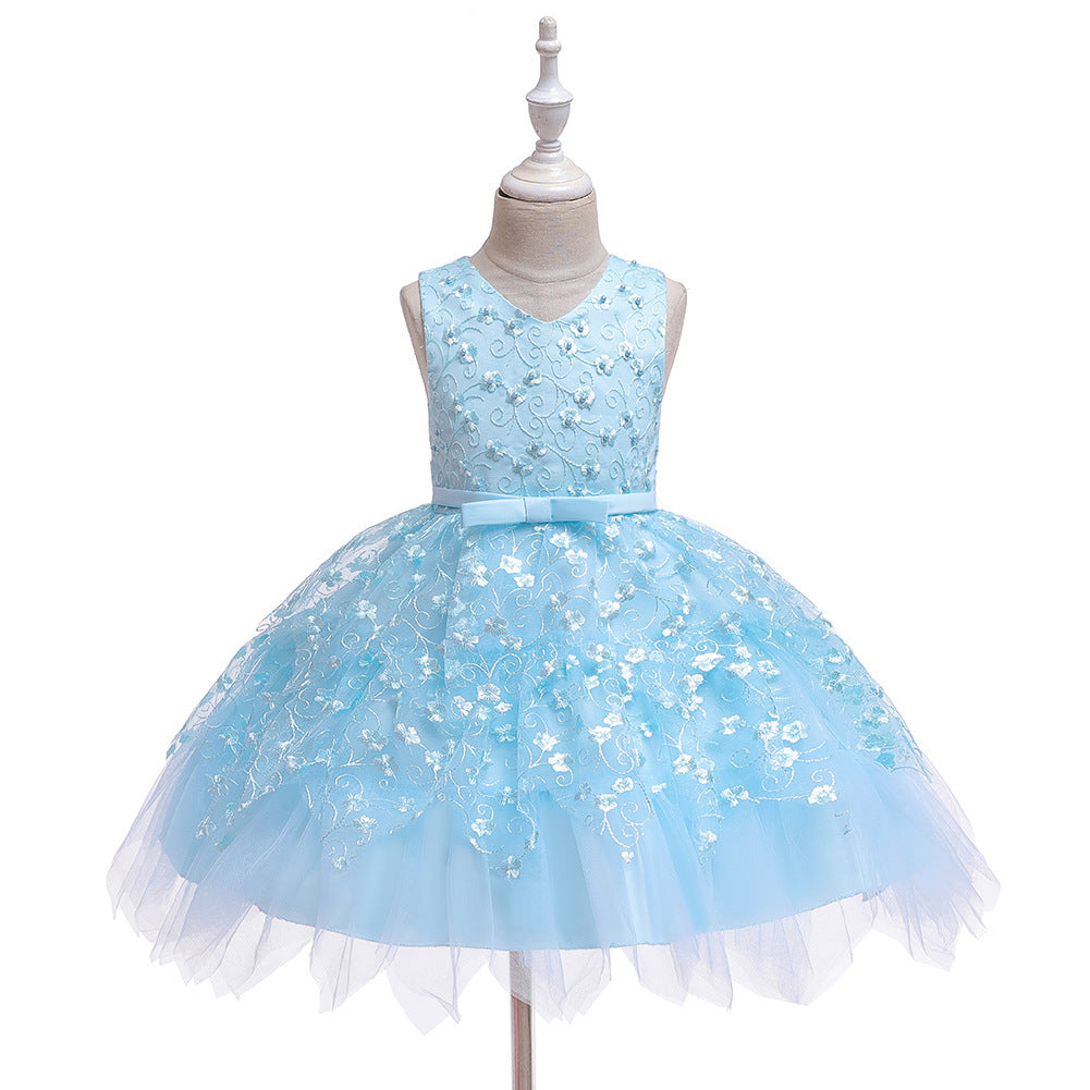 Clothing for Girls Middle and Small Children Kindergarten Dresses