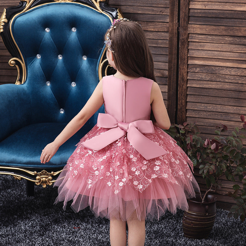 Clothing for Girls Middle and Small Children Kindergarten Dresses