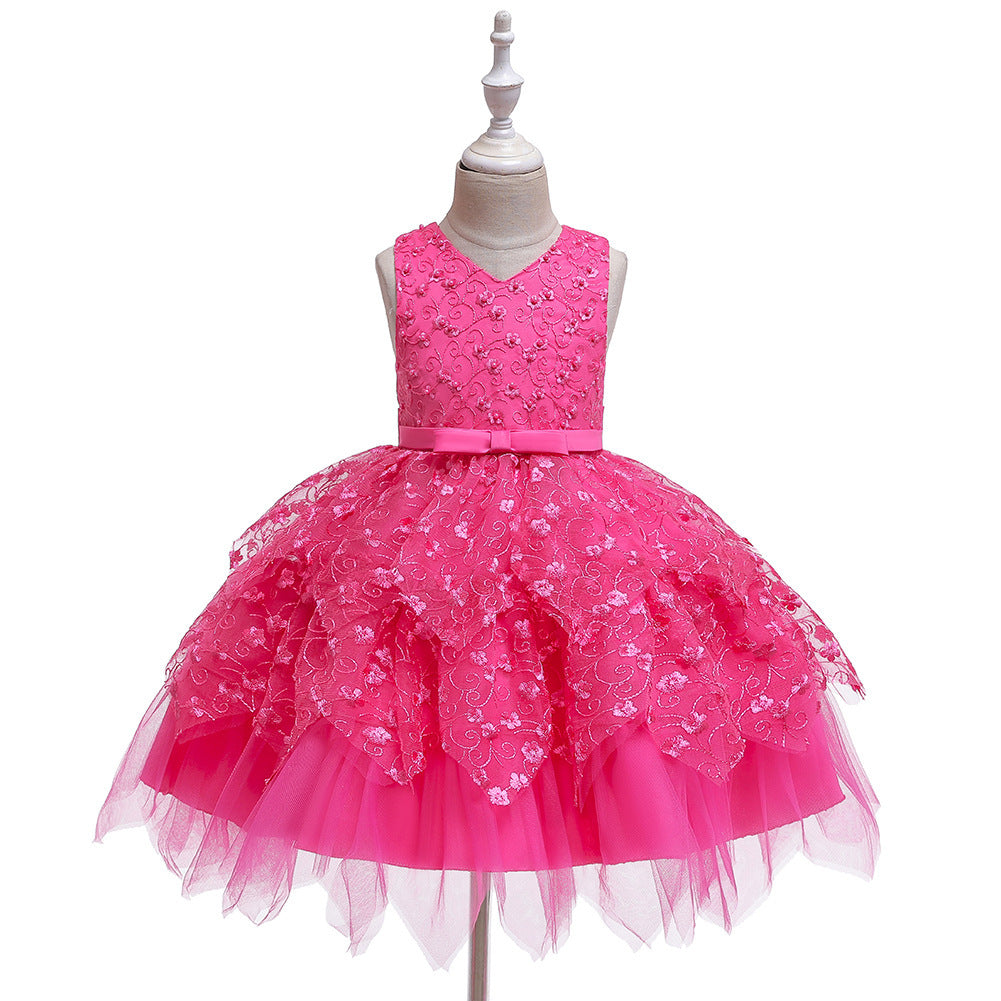 Clothing for Girls Middle and Small Children Kindergarten Dresses